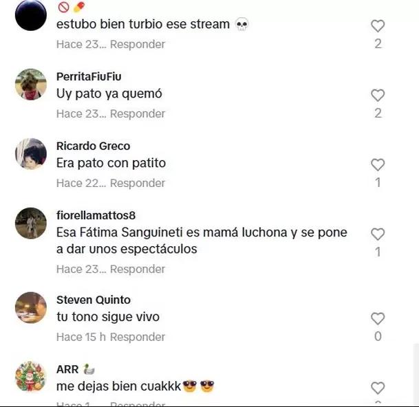 Un usuario señaló que la joven del beso con Patricio Parodi sería Francesca Sanguineti / Captura