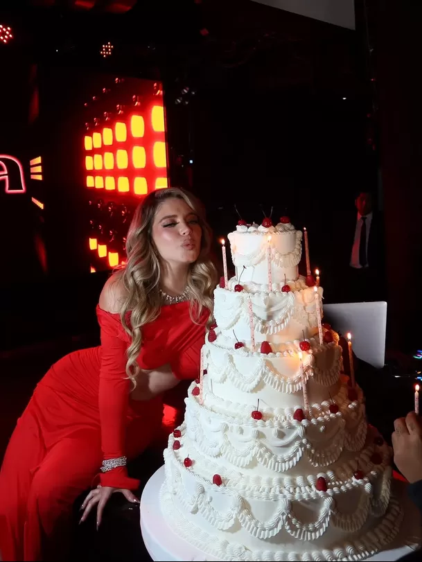 Flavia Laos adelantó su cumpleaños y realizó una comentada fiesta el fin de semana / Instagram