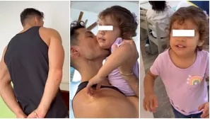 Patricio Parodi se reencontró con Aitana tras su viaje. Fuente: Instagram