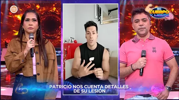 Patricio Parodi habló sobre su fuerte lesión en 'Esto es Guerra'/América TV