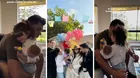 Patricio Parodi recibió hermosa sorpresa de su sobrinita