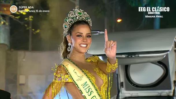 Luciana Fuster recreó pasarela del Miss Grand International 2023 en EEG. Fuente: AméricaTV