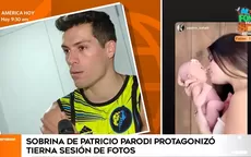 Patricio Parodi: Su sobrina Aitana protagonizó esta tierna sesión de fotos - Noticias de Patricio Parodi y Luciana Fuster