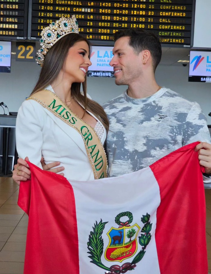 Patricio Parodi viaja a Vietnam para apoyar a Luciana Fuster en el Miss Grand International 