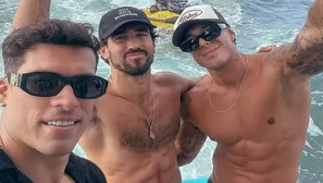Hugo García y Patricio Parodi están en Miami / Instagram / América Espectáculos
