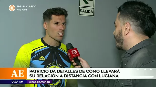 Patricio Parodi y Luciana Fuster se comunican de manera constante / Fuente: América Espectáculos