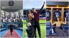 Patricio y Luciana visitaron estadio del PSG y conocieron vestuario de Messi, Neymar y Mbappé