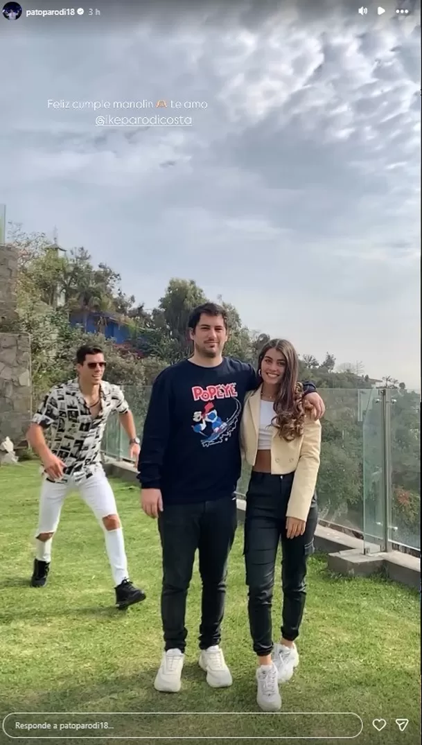 El eufórico saludo de cumpleaños de Patricio Parodi a su hermano /  IG: patoparodi18