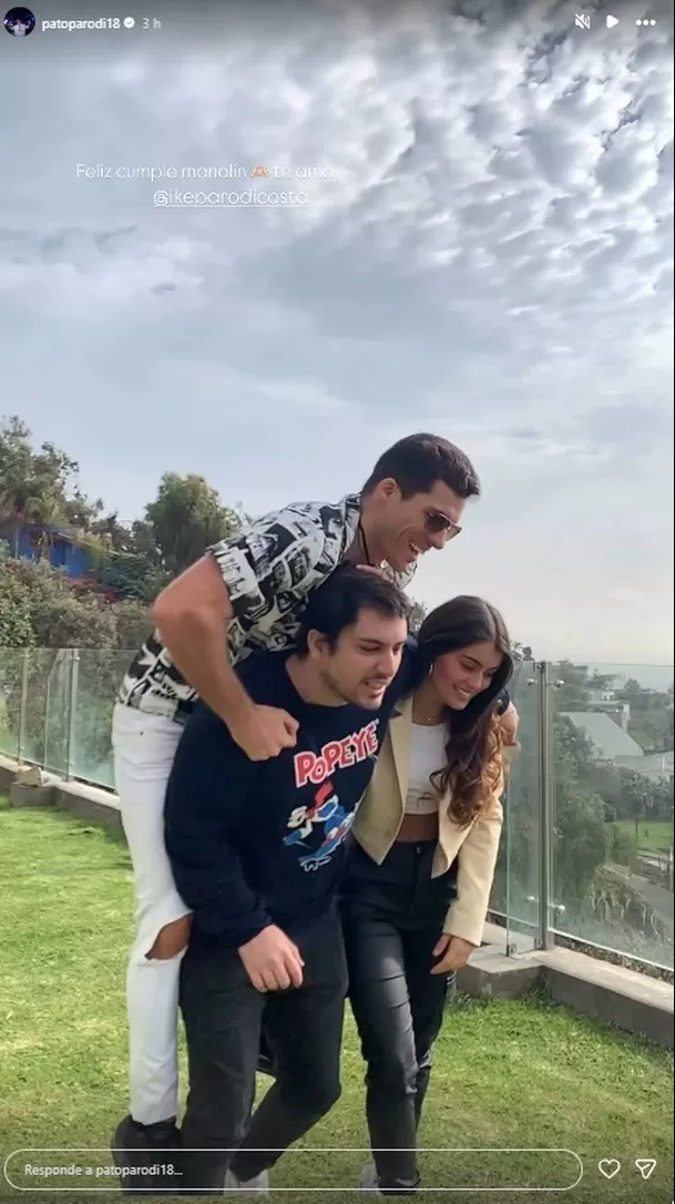 El eufórico saludo de cumpleaños de Patricio Parodi a su hermano /  IG: patoparodi18