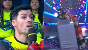Patricio respaldó a Leandro tras quitarle el casco a Paul Michael/América TV