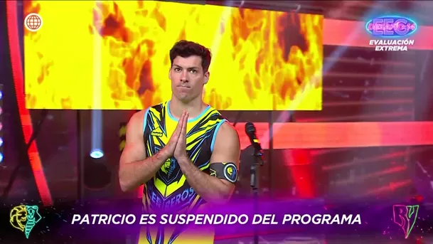 Patricio Parodi se despide de EEG pidiendo disculpas tras suspensión / AméricaTV Patricio Parodi se despide de EEG pidiendo disculpas tras suspensión / AméricaTV