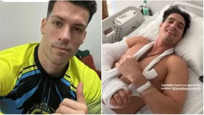 Patricio Parodi visita a Facundo González tras exitosa operación / Instagram