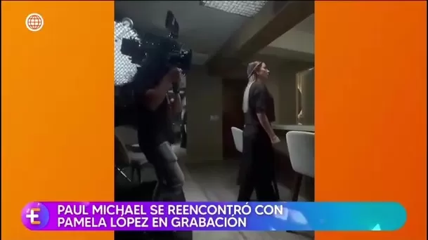 Paul Michael revela cómo fue su trato con Pamela López tras reencuentro/ América TV Paul Michael revela cómo fue su trato con Pamela López tras reencuentro/ América TV