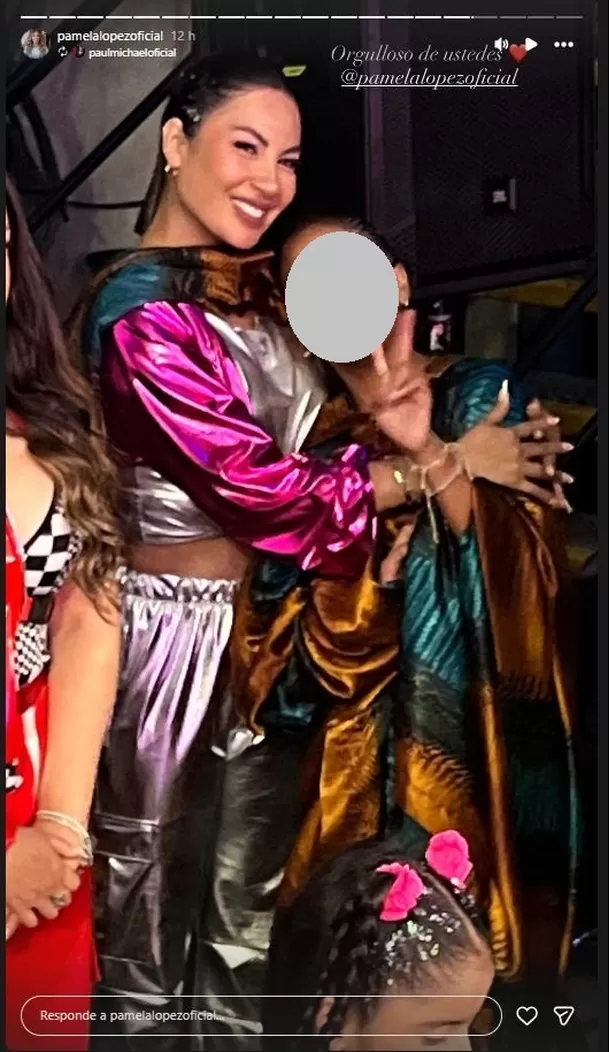 Paul Michael le dedicó un tierno mensaje a la menor tras su aparición en 'Mande quien mande'. Foto: Instagram