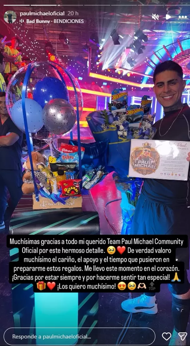 Paul Michael sorprendió al mostrar el enorme detalle / Captura Instagram Paul Michael sorprendió al mostrar el enorme detalle / Captura Instagram