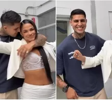 Paul Michael acorrala a Raysa Ortiz y por poco se manda con tremendo beso en plena baile / IG: paulmichaeloficial