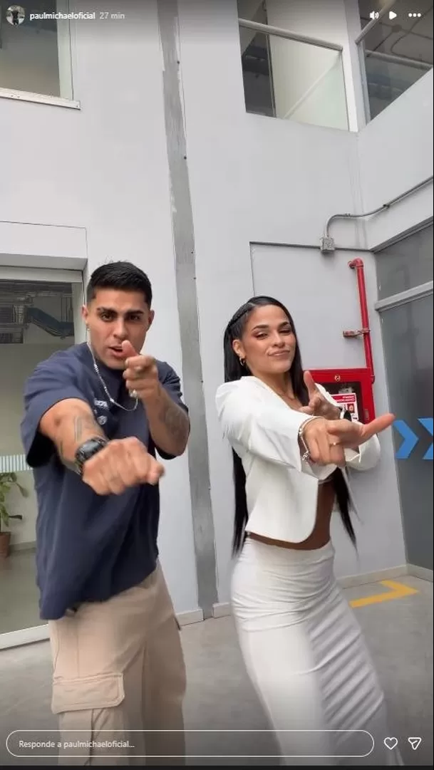Paul Michael protagonizó baile con Raysa Ortiz / IG: paulmichaeloficial