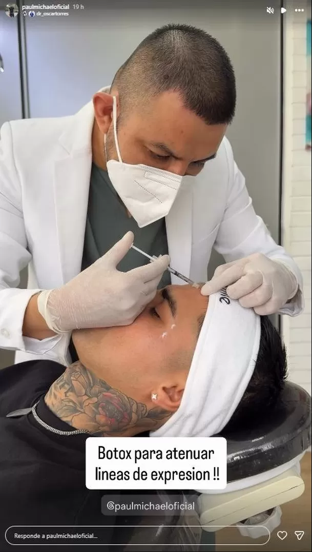 Paul Michael sorprendió al someter a retoque estético / IG: paulmichaeloficial Paul Michael sorprendió al someter a retoque estético / IG: paulmichaeloficial