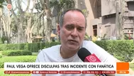 Paul Vega se disculpa con seguidora tras incidente en Ancón