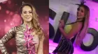  Paula Manzanal y su particular reacción al encontrarse con Jossmery Toledo en Reinas del Show 