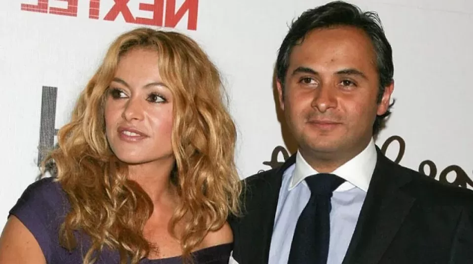 Paulina Rubio y su hermano Enrique. Fuente: Agencia México.