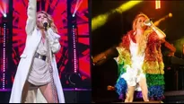 Paulina Rubio pasó un desagradable momento en pleno concierto en México y se desquitó con su baterista/Fotos y video: Instagram