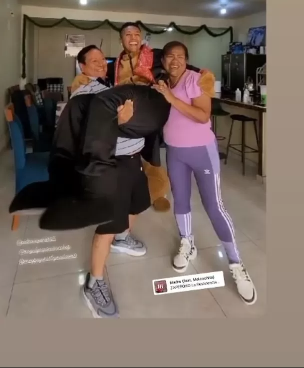 Pedro Aquino y sus padres: Juan Aquino y Susana Sánchez/Foto: Instagram Pedro Aquino y sus padres: Juan Aquino y Susana Sánchez/Foto: Instagram