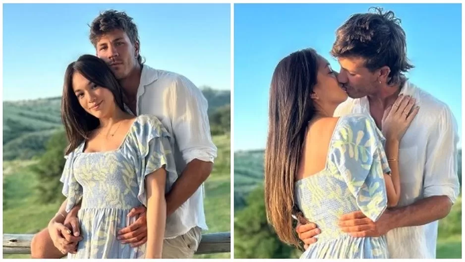 Pedro Araujo y su romántica dedicatoria a Jazmín Pinedo. Fuente: Instagram