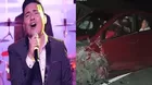 Pedro Loli: Difunden video del aparatoso accidente que sufrió el cantante 