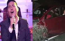 Pedro Loli: Difunden video del aparatoso accidente que sufrió el cantante  - Noticias de cantante