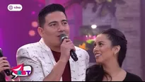 Pedro Loli y Fiorella Méndez (Foto: Captura América TV)