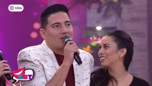 Pedro Loli y Fiorella Méndez (Foto: Captura América TV)