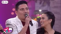 Pedro Loli y Fiorella Méndez. Foto y video: América TV