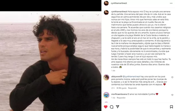 La anécdota de Pedro Suárez Vértiz y Cynthia Martínez / Instagram La anécdota de Pedro Suárez Vértiz y Cynthia Martínez / Instagram