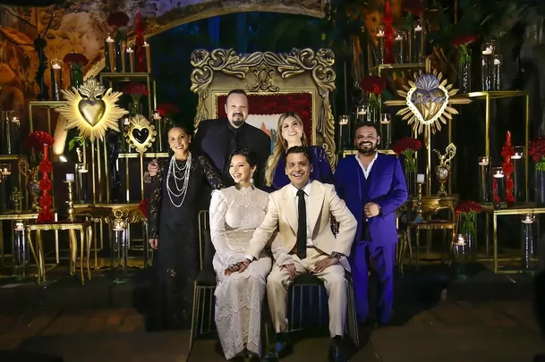 Pepe Aguilar confesó que pagó toda la lujosa boda de su hija Ángela con Nodal. Fuente: Instagram