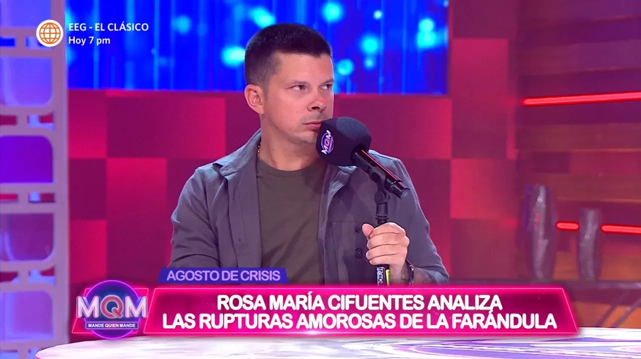 Mario Hart confesó que no perdonaría una infidelidad / Mande Quien Mande