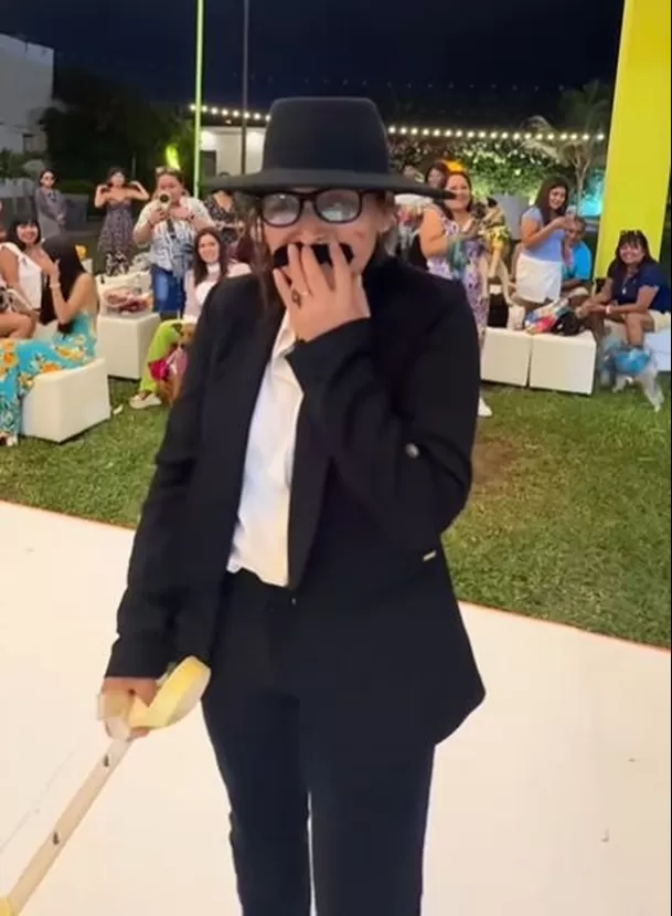 Los invitados de Osito sí que se lucieron para personificar a los icónicos personajes de AFHS. Foto: Instagram