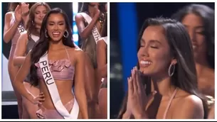 ¡Perú es Top 10! Camila Escribens se emocionó al pasar a siguiente ronda del Miss Universo 2023