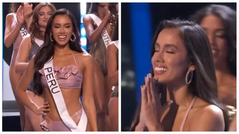¡Perú es Top 10! Camila Escribens se emocionó al pasar a siguiente ronda del Miss Universo 2023