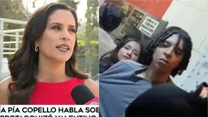Pía Copello habló sobre la reciente polémica protagonizada por el tiktoker Valentino Palacios. Foto y video: América TV
