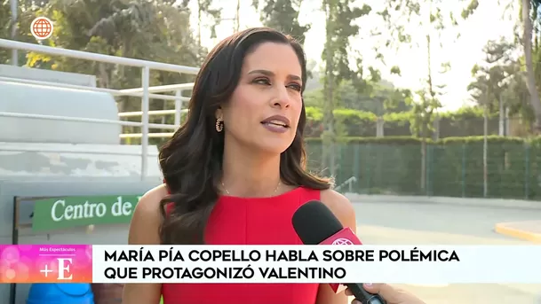 Pia Copello aprovechó para resaltar el entorno familiar del joven influencer. Foto: América TV
