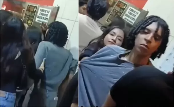 Valentino Palacios está en el ojo de la tormenta por protagonizar un altercado en un puesto de comida ubicado en Ventanilla. Foto: TikTok