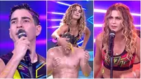 Piero Arenas puso en aprietos a  Ducelia Echevarría durante la competencia. Fuente: América TV