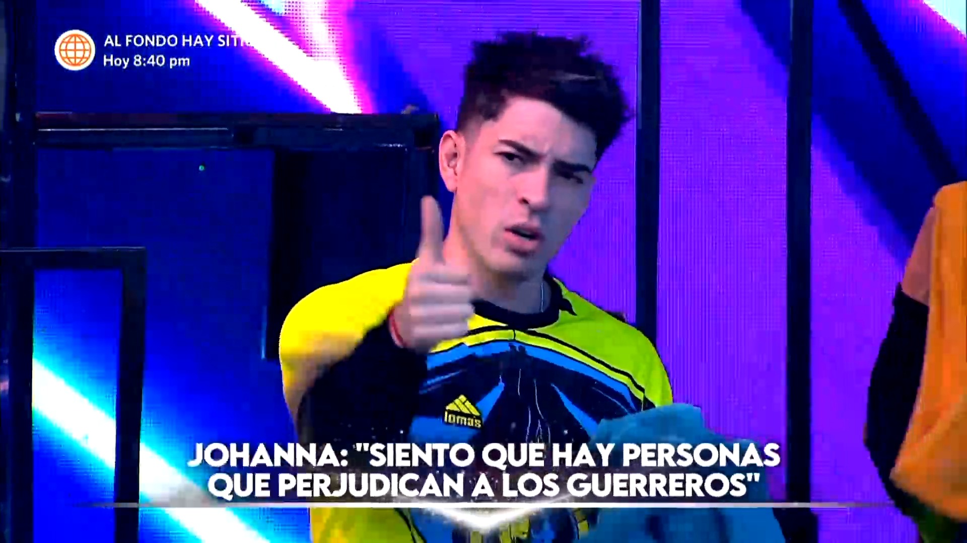 Piero Arenas Enfrentó A Johanna San Miguel Tras Pedir Su Eliminación