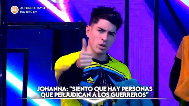 Piero Arenas enfureció con Johanna San Miguel. Fuente: AméricaTV