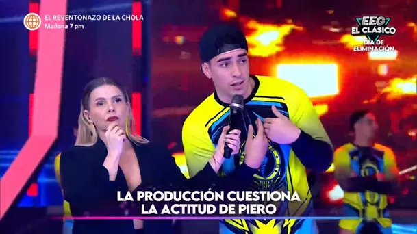 Piero Arenas entró a zona de eliminación junto a Raúl Cardena y Gabriela Herrera. Fuente: AméricaTV