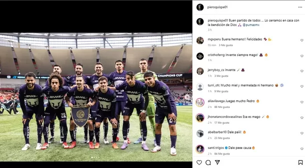 Piero Quispe compartió publicación tras ser involucrado con Olenka Mejía. fuente: Instagram