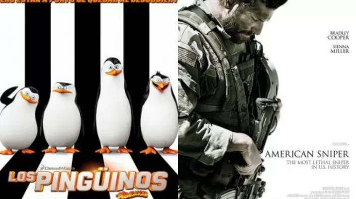 ‘Los Pingüinos de Madagascar’ y ‘Francotirador’ entre los estrenos ‘Los Pingüinos de Madagascar’ y ‘Francotirador’ entre los estrenos