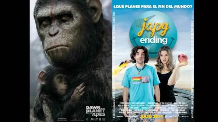 ‘El Planeta de los Simios: Confrontación’ y ‘Japy Ending’ entre los estrenos ‘El Planeta de los Simios: Confrontación’ y ‘Japy Ending’ entre los estrenos