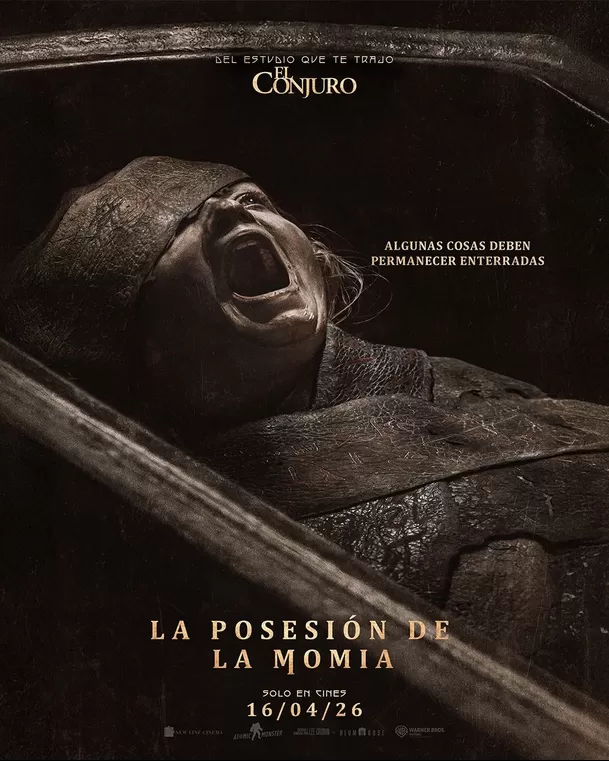 La película 'La Posesión de la momia' se estrenará el próximo 16 de abril / Instagram